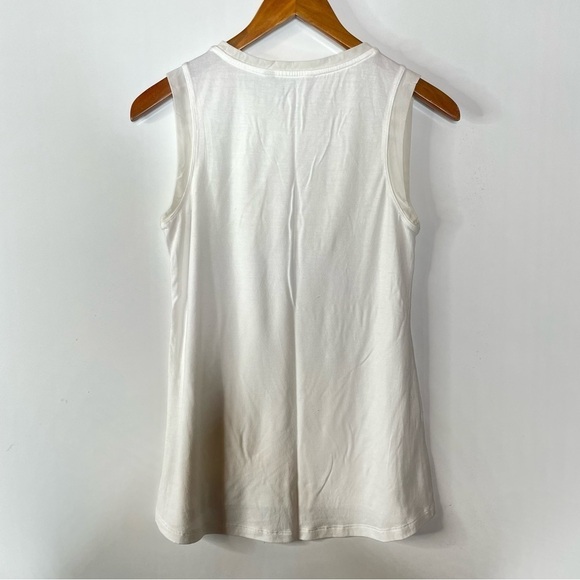Athleta Cloudlight Hybrid Tank White Size Small - Picture 3 of 6